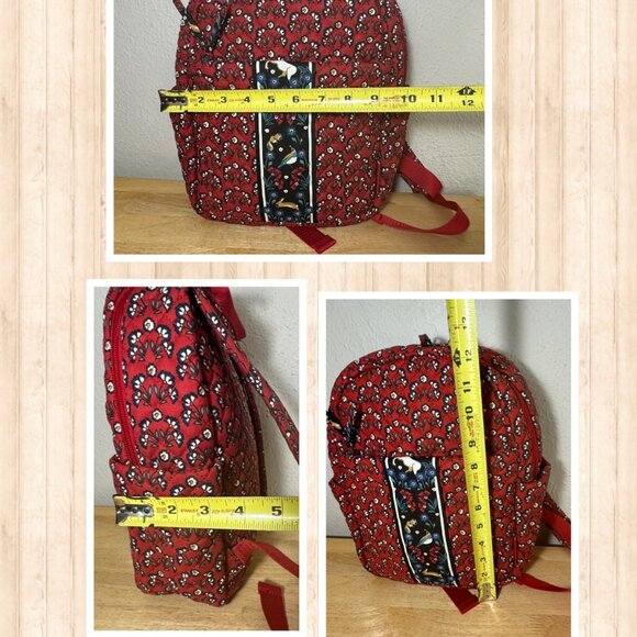 Vera Bradley Small Backpack in Enchanting Flowers NWT - Picture 3 of 12